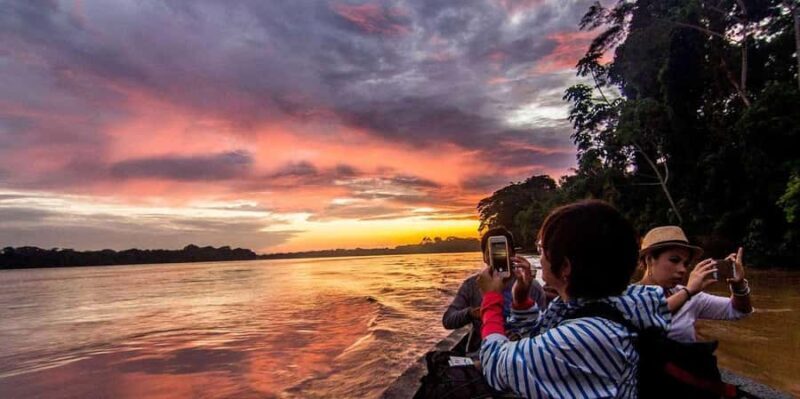 From Puerto Maldonado || 3-hour sunset boat ride || - Key Points