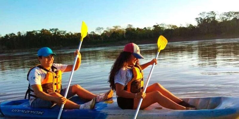 From Puerto Maldonado: Kayak Tour + Monkey Island - Key Points