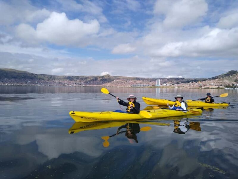 From Puno: Half-Day Kayak on Uros Floating Islands - Key Points