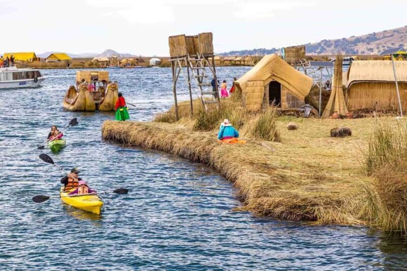 From Puno || Kayak Tour to the Uros Islands || Full Day - Key Points