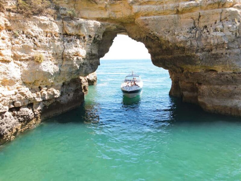 From Quarteira: Luxury Yacht Charter Algarve Coast & Benagil - Key Points