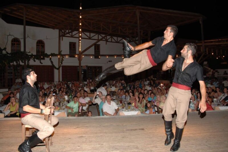 From Rethymno: Cretan Night Music, Food & Dancing - A Night of Cretan Hospitality: Music, Food, and Dance Near Rethymno