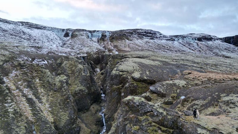 From Reykjavik: Fire And Ice Helicopter Tour with 2 Landings - First Landing: Mount Þórisjökull Glacier