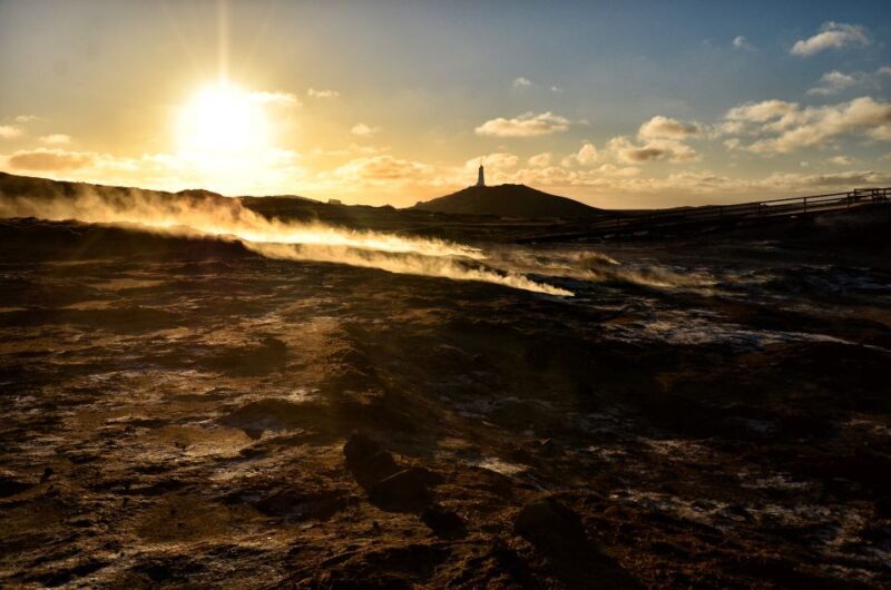 From Reykjavik: Reykjanes Geopark Tour & Airport Transfer - Hot Springs and Mud Pools: Colors and Mysteries