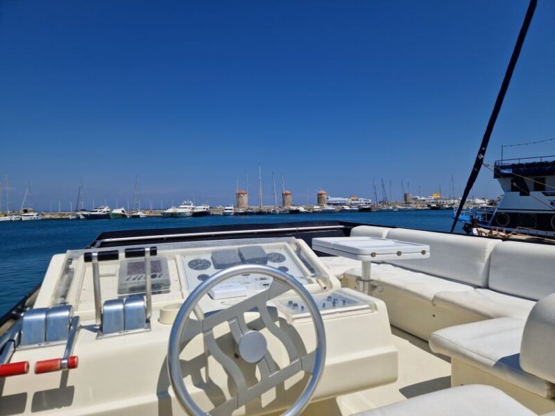 From Rhodes: Yacht Cruise to Lindos with Lunch and Drinks - FAQs