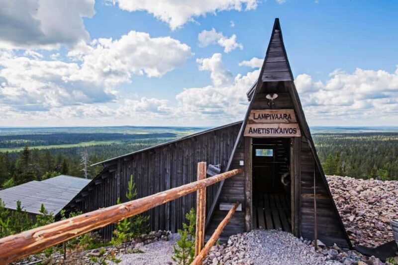 From Rovaniemi: EXCURSION TO THE AMETHYST MINE IN LUOSTO - An Authentic Finnish Gem: Visiting the Lampivaara Amethyst Mine