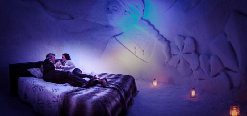 From Rovaniemi: SnowHotel Visit with Ice Restaurant Dinner - Key Points