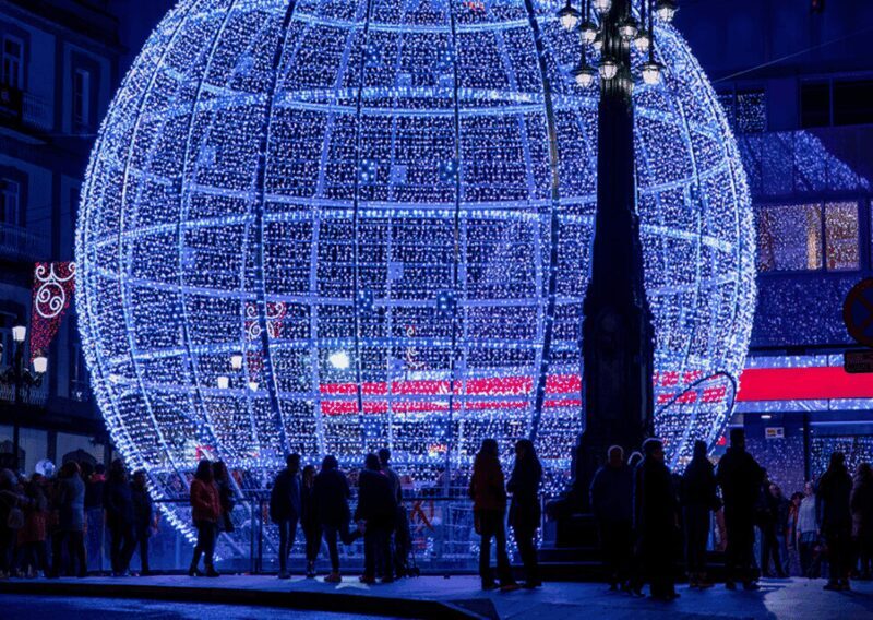 From Santiago: Christmas Lights of Vigo And Pontevedra - An Overview of What to Expect
