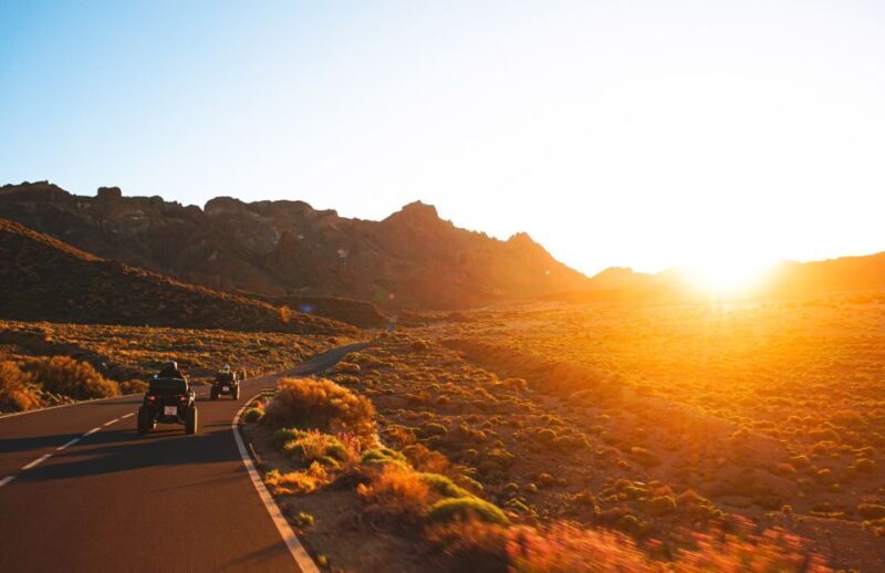 From Santiago del Teide: Sunset Quad Trip to Mount Teide - The Real Value of the Experience