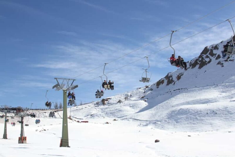 From Santiago: Farellones Park Resort Entry & Ski Classes - Key Points