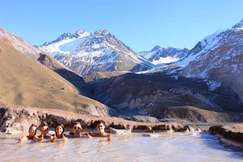 From Santiago: Maipo Canyon Volcano and Hot Spring Tour - Key Points