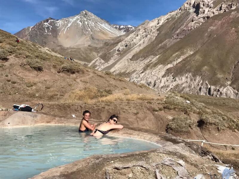 From Santiago: Maipo Canyon Volcano and Hot Spring Tour - Detailed Breakdown of the Itinerary