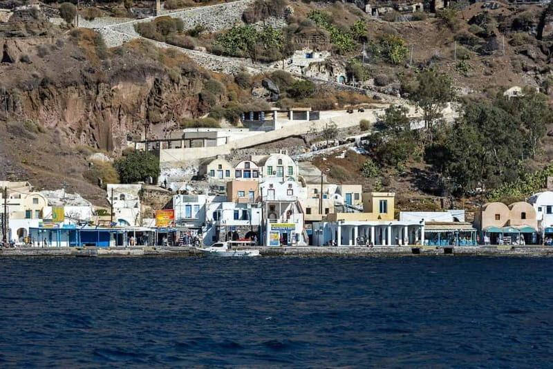 From Santorini: Volcano Cruise With Oia Sunset - Palea Kameni and Hot Springs