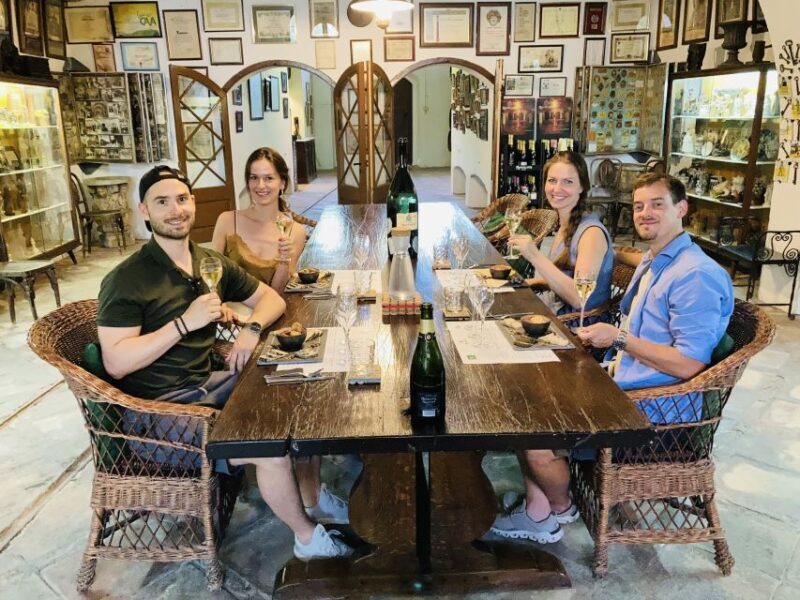From Sitges: Wine Tasting at 2 Wineries, Snacks and Pickup - Key Points