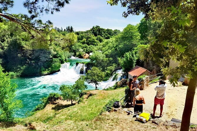 From Split Airport to Split via Skradin (NP Krka) - Key Points