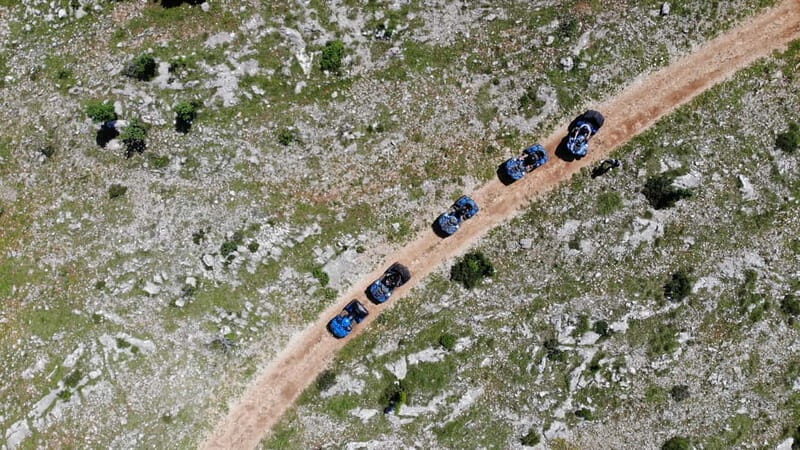 From Split: Dinara Nature Park Quad Adventure with Swimming - An Overview of the Quad Adventure Experience
