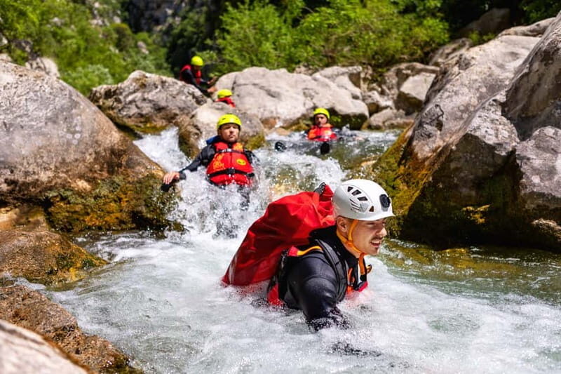 From Split/estanovac: Canyoning on Cetina River - What to Expect from the Canyoning Adventure