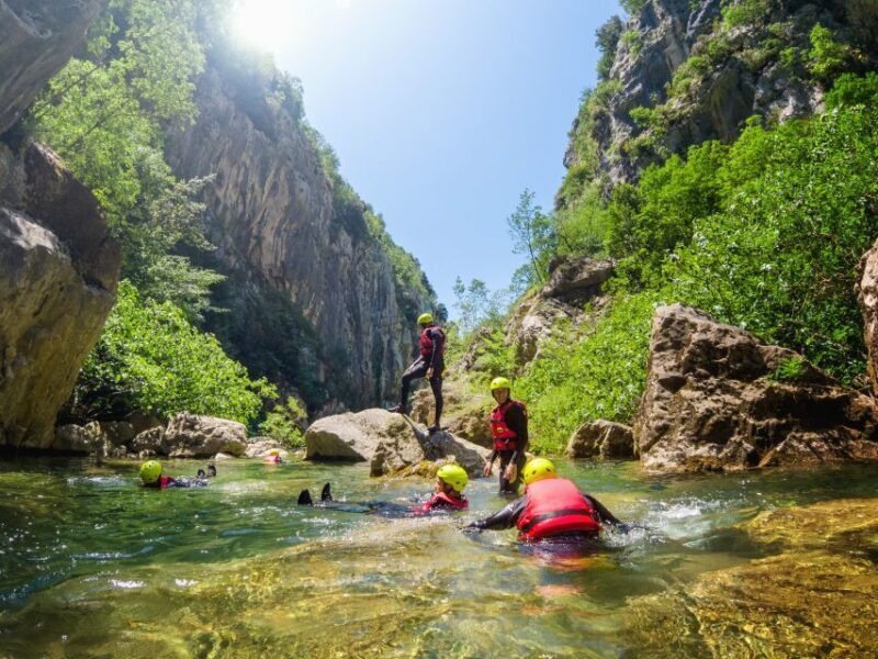 From Split/estanovac: Extreme Canyoning on Cetina River - An In-Depth Look at the Canyoning Adventure