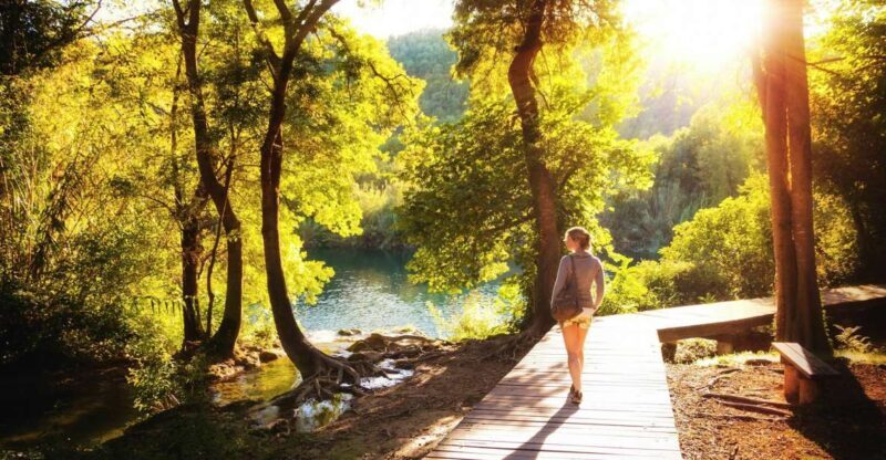 From Split or Trogir: NP Krka Bike Tour & Primoten - An Exciting Way to Discover NP Krka Waterfalls