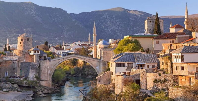 From Split or Trogir: Tour to Mostar and Kravice Waterfalls - Exploring Mostar’s Historic Core