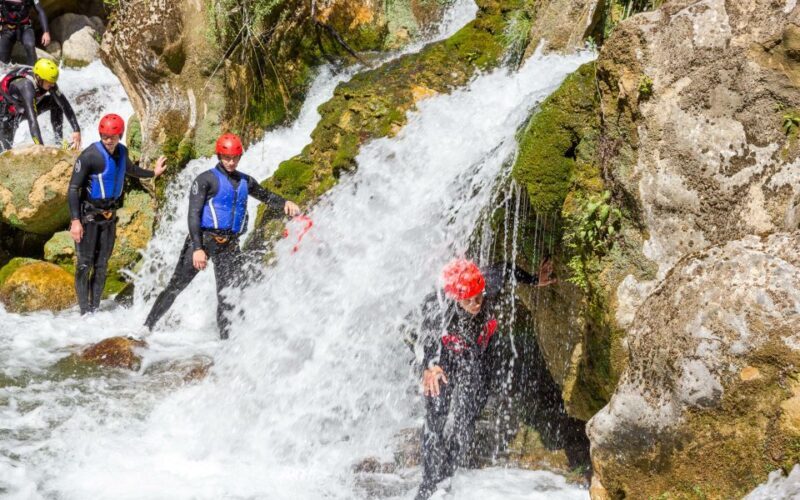 From Split or Zadvarje: Extreme Canyoning on Cetina River - Rappelling and Tunnel Exploration
