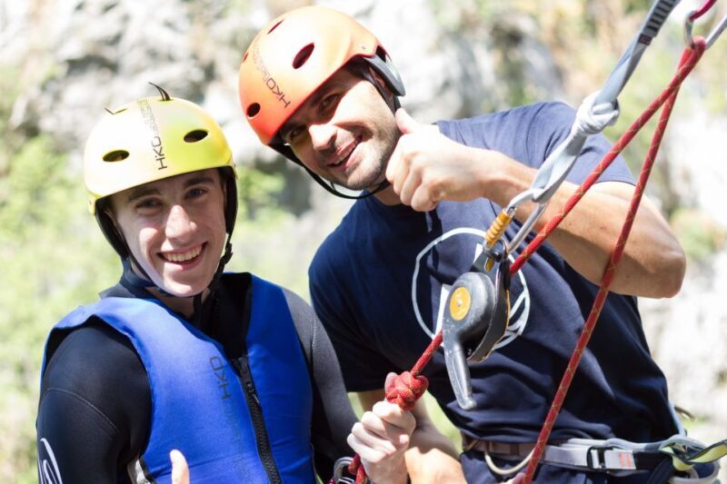 From Split or Zadvarje: Extreme Canyoning on Cetina River - The Waterfalls and Swimming Breaks