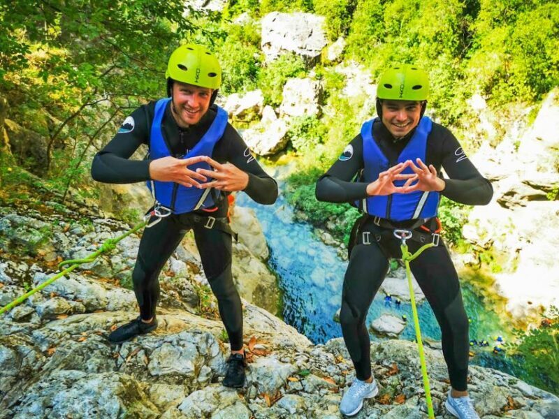 From Split or Zadvarje: Extreme Canyoning on Cetina River - The End of the Trip and Return