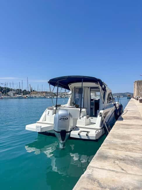From Split: Trogir, Blue Lagoon, olta & Bra Boat Tour - Exploring the Dalmatian Coast: A Full-Day Boat Tour from Split