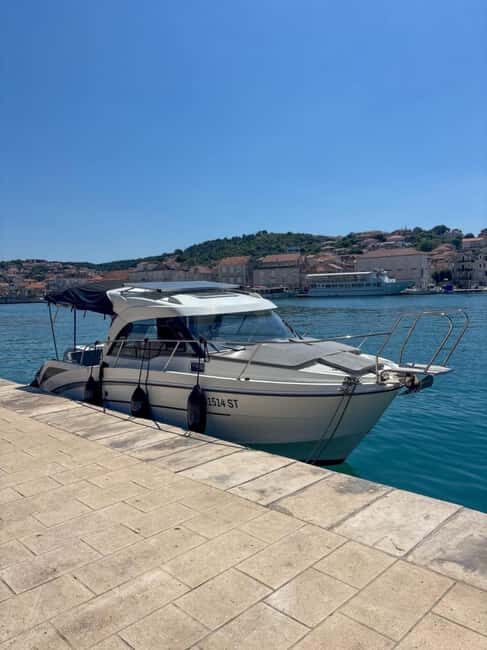From Split: Trogir, Blue Lagoon, olta & Bra Boat Tour - Key Points