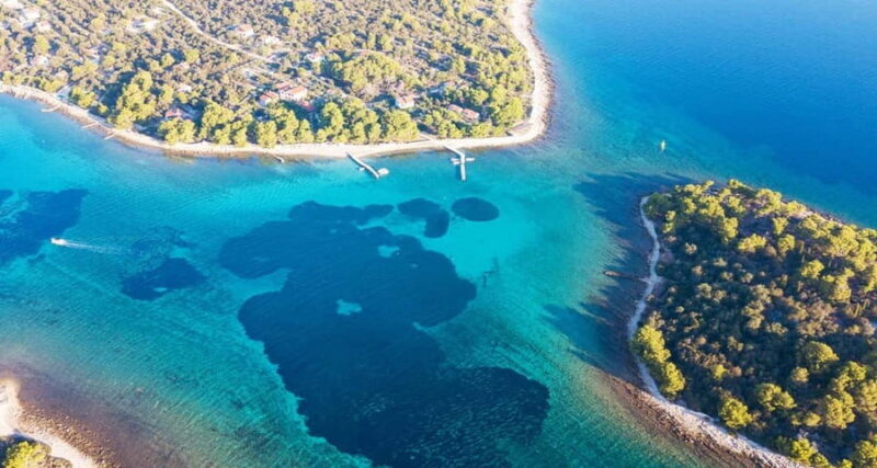 From Split:Private boat tour:Trogir, Blue Lagoon & Shipwreck - Discovering the Croatian Coast: A Well-Rounded Itinerary