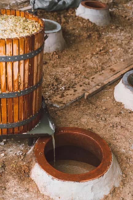 From: Tbilisi: Private Zestafoni Wine Day Trip with Dinner - Arriving at the Boutique Winery