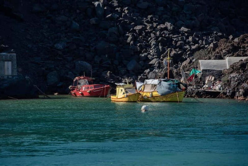From Thera: Thirasia Cruise w/ Volcano Hike and Hot Springs - FAQ