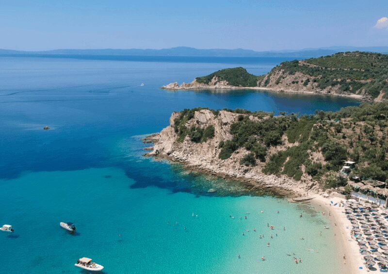 From Thessaloniki: Blue Lagoon & Ammoulliani Cruise - Key Points