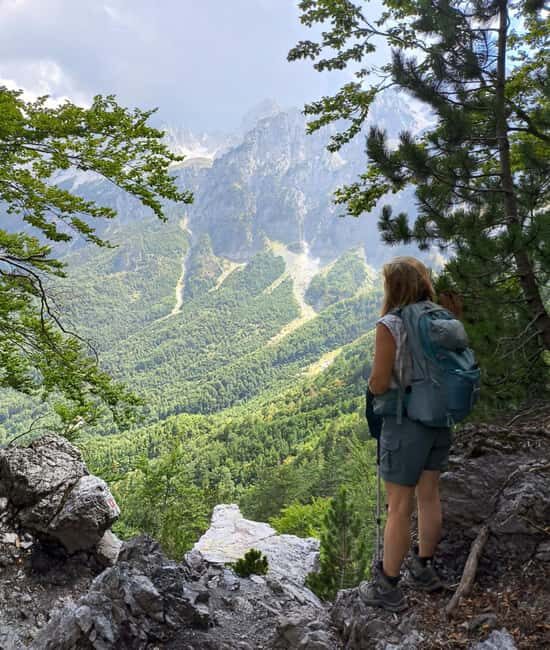 From Tirana or Shkoder: Koman Lake - Valbona Theth Hike - Key Points