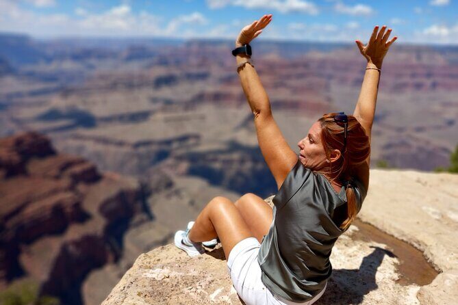 From Vegas: Grand Canyon National Park South W/Lunch, Free WiFi - Key Points