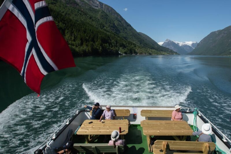 From Vik: Guided Fjord & Glacier Tour to Fjærland - A Deep Dive into the Fjord & Glacier Experience