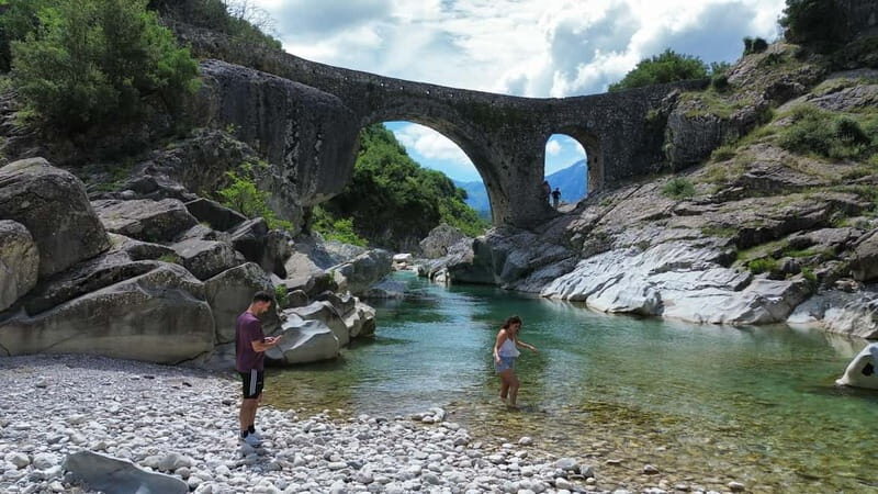 From Vlore:Brataj Bridge, Nivica Canyon & Peshtura Waterfall - Key Points