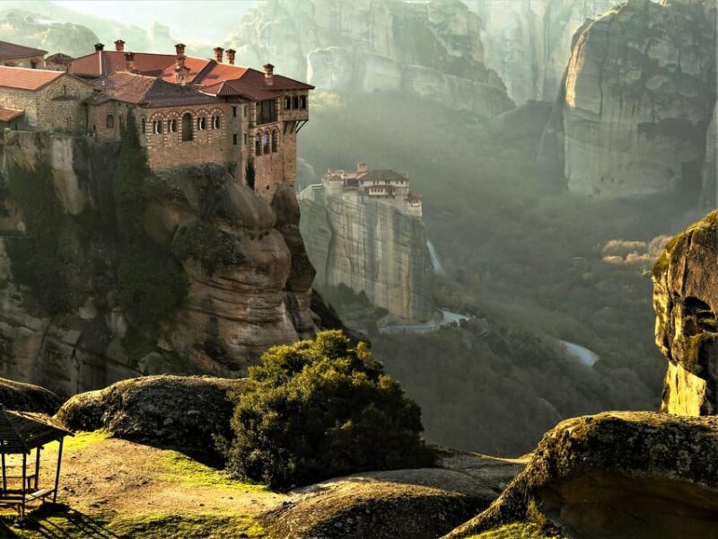 From Volos : Meteora Monasteries and Rocks Guided Tour - Breathtaking Views and Free Time