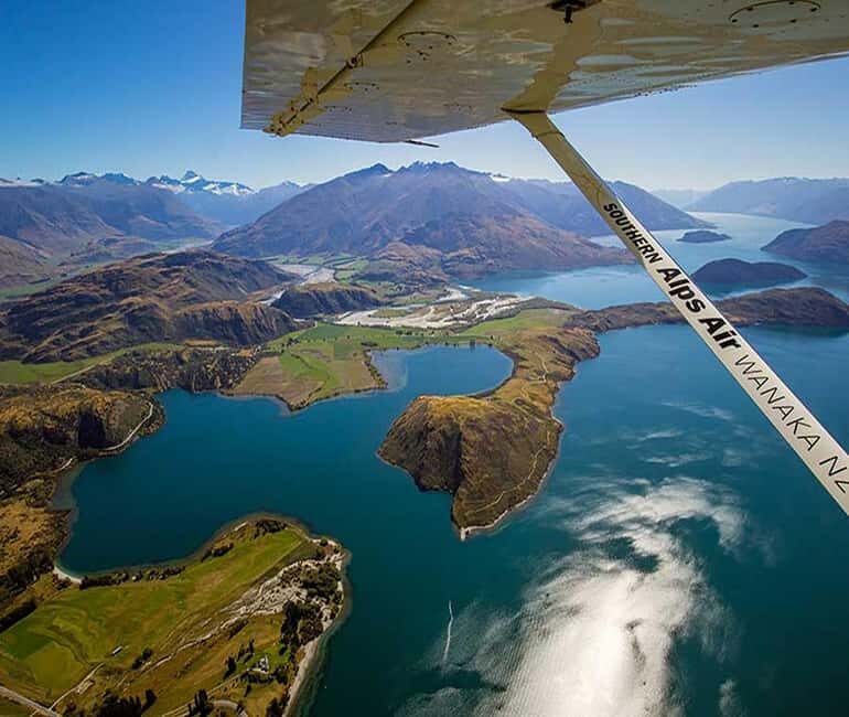 From Wanaka: Milford Sound & Glaciers Scenic Flyover - The Itinerary and Route