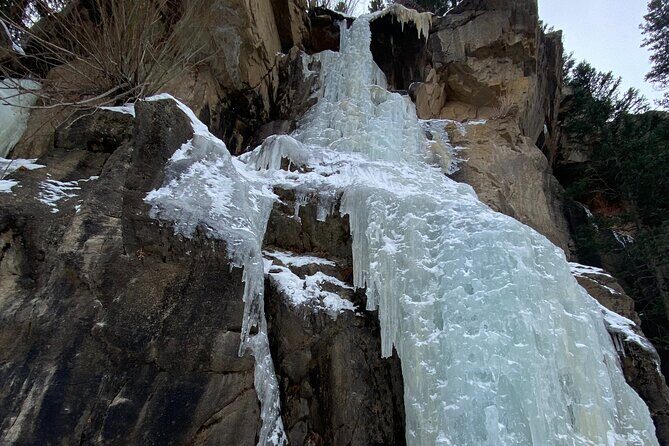 Frozen Waterfall Snowshoe Tour Estes Park - Experience the Frozen Waterfall Snowshoe Tour in Estes Park
