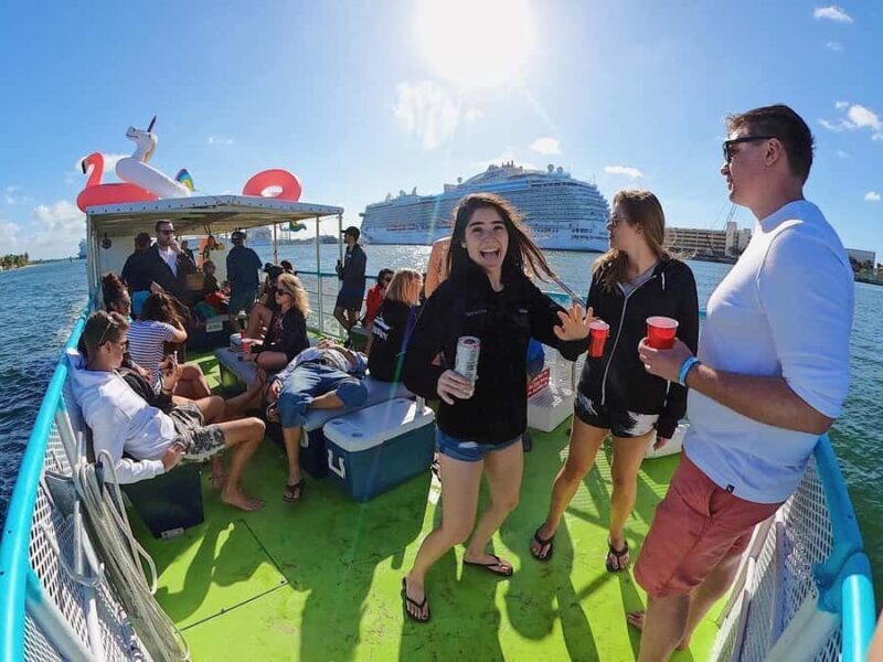Ft. Lauderdale: Party Boat Tour to the Sandbar with Tunes - FAQ