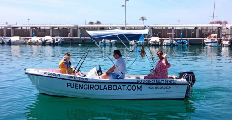 Fuengirola no License Boat from 2 To 4 Hours - What to Expect on Your Self-Drive Sea Day