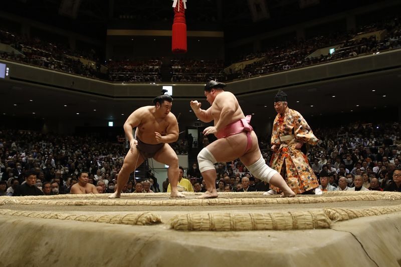 Fukuoka City, Kyushu Grand Sumo Tournament Viewing Tour - From the opening bouts to the final bow