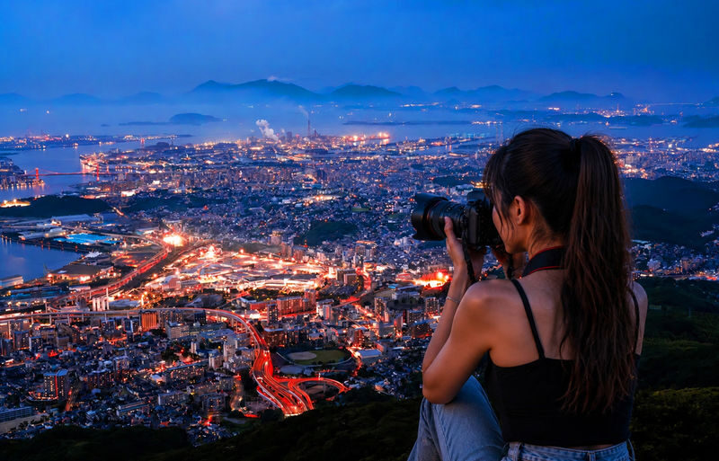 Fukuoka Full-Day Kitakyushu Moji Port & Mt. Sarakura Tour with Night Views - The day at a glance