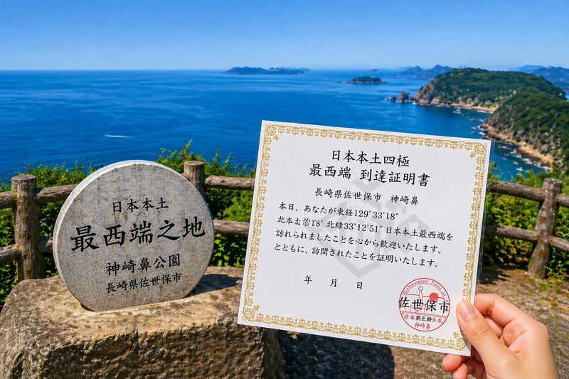 Fukuoka Kanzakibana & Saga Castle Full-Day Tour with Visit Certificate - A cross-region route for hard-to-reach sights