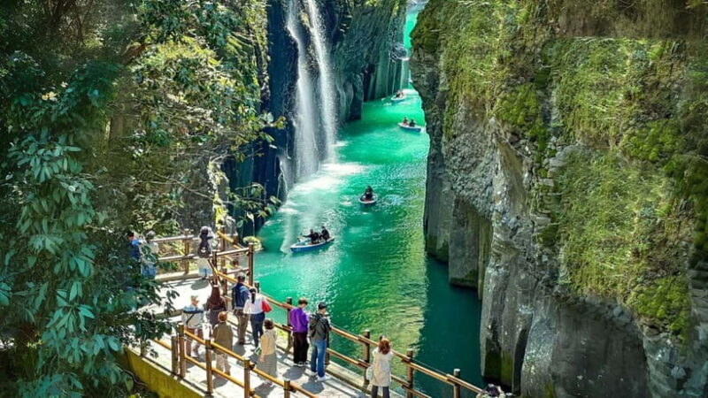 Fukuoka: Takachiho Gorge & Scenic Railway One Day Tour - Key Points
