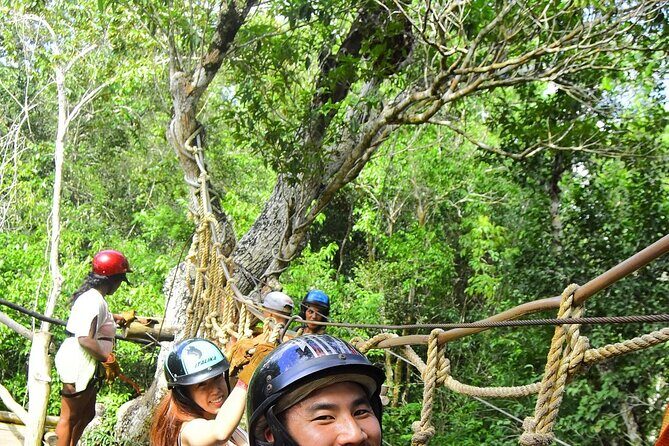 Full Adventure with Ziplines Cenote ATV and Delicious Food - FAQ