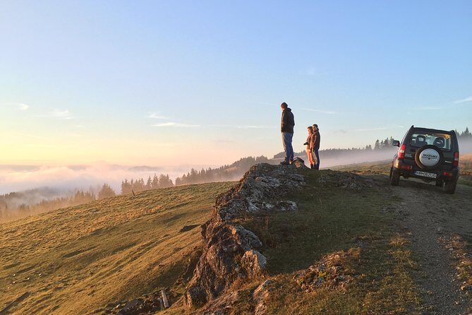 Full Day 4x4 Tour in the Eastern Carpathians - Get ready to explore Romania’s secret corners with the Full Day 4x4 Tour in the Eastern Carpathians. Starting in Miercurea-Ciuc, this flexible, customized adventure takes you into the heart of the Carpathian Mountains, where dense forests, mountain peaks, and tiny villages await. For $156.28 per person, youll enjoy about 8 hours of off-road fun, scenic hikes, and cultural insights, all with the comfort that only a private guide and vehicle can provide.