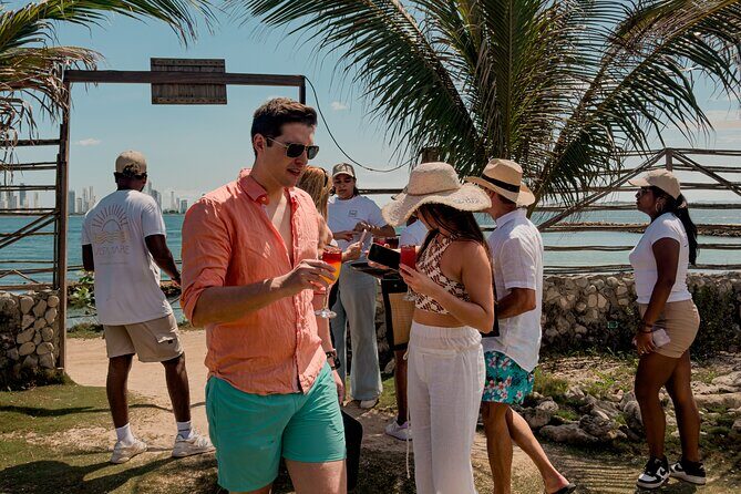 Full Day At the best Vip Beach Club in Tierra Bomba - Key Points