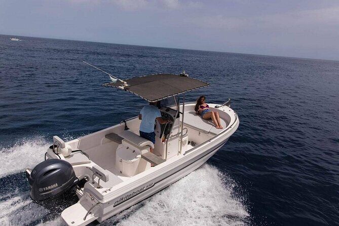 Full Day Boat Rental with License in Santorini - The Sum Up